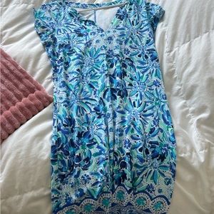 blue Lily dress size med.